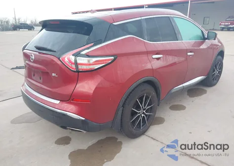 2015 Nissan Murano Sl z USA, uszkodzony, nr VIN 5N1AZ2MG0FN231016